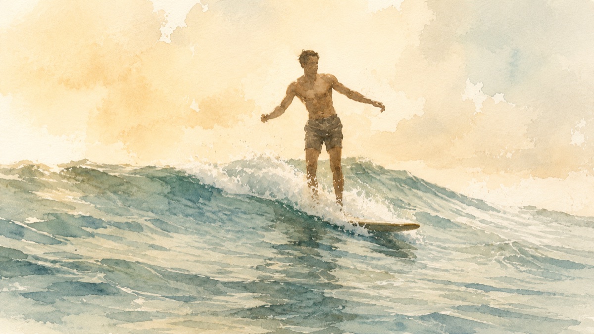 The History of Surfing: From Finless Planks to Solar-Powered Wave Pools