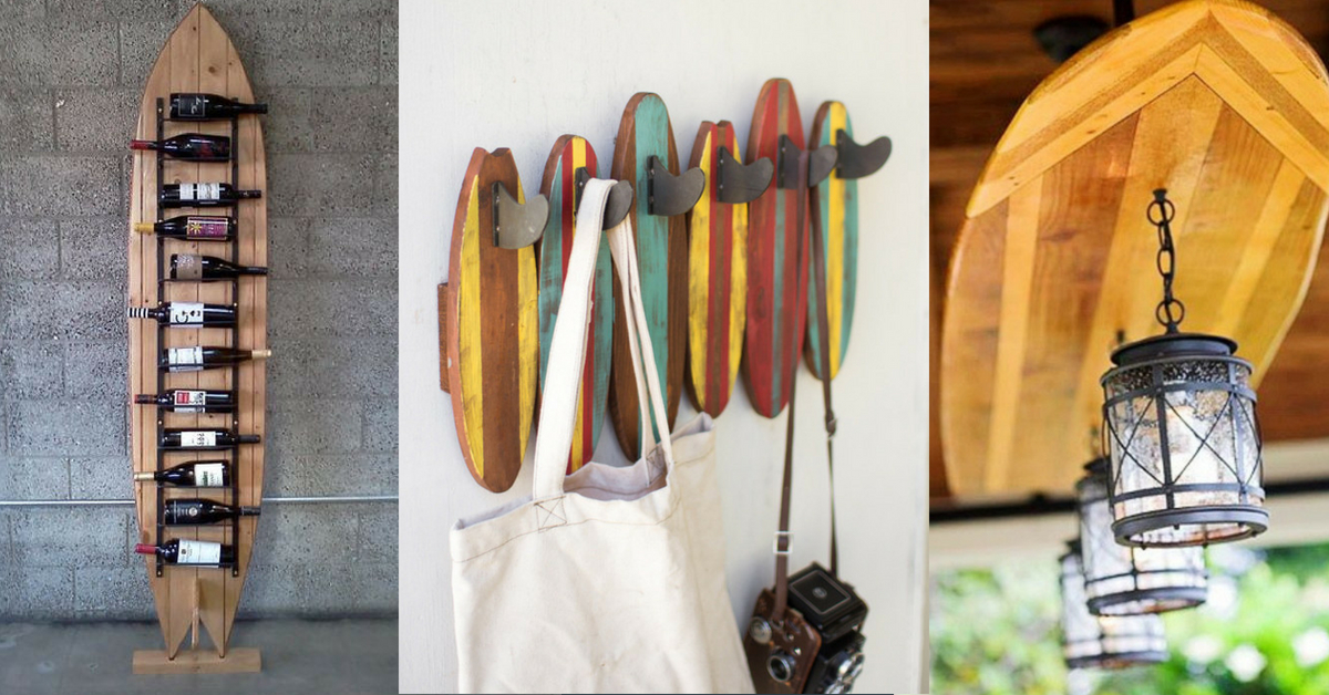 16 Surfboard Home Decor Ideas That Aren't Tacky