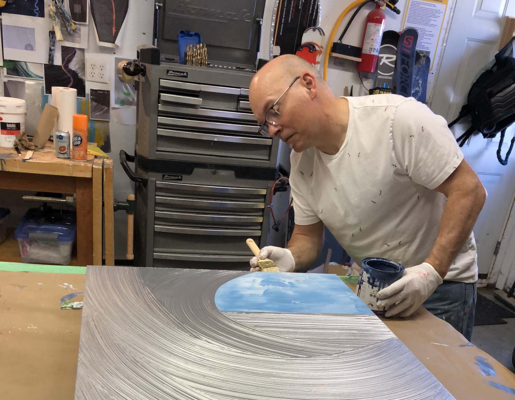Where Motion Becomes Memory: The Surf-Inspired Art of Sylvain Boudreau